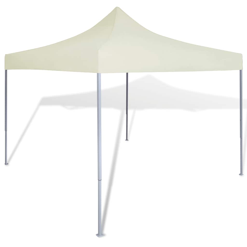 Vidaxl Parttent sammenfoldelig 3x3 m creme