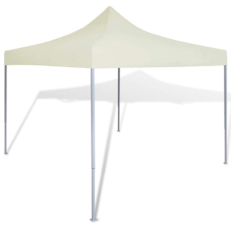 Vidaxl Parttent sammenfoldelig 3x3 m creme
