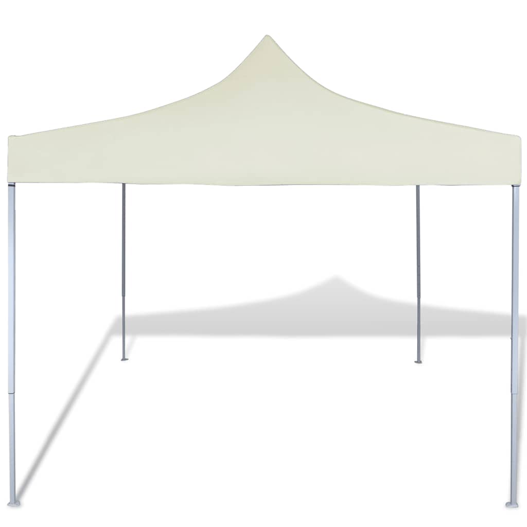 Vidaxl Parttent sammenfoldelig 3x3 m creme