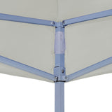 Vidaxl Parttent sammenfoldelig 3x3 m creme