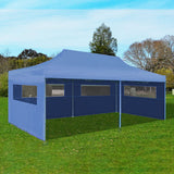 Vidaxl Parttent Pop-Up Foldbar 3x6 m blå
