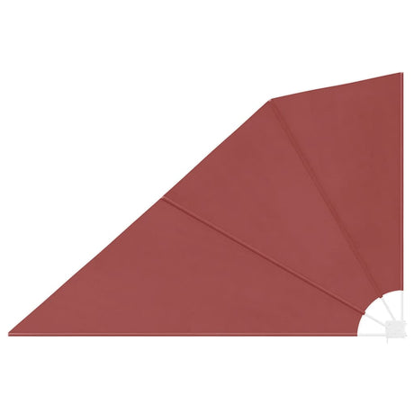 Vidaxx foldbar altanskærm 160x240 cm terracotta farvet