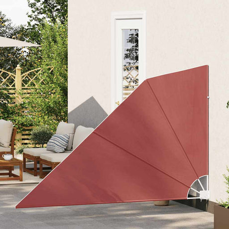 Vidaxx foldbar altanskærm 160x240 cm terracotta farvet