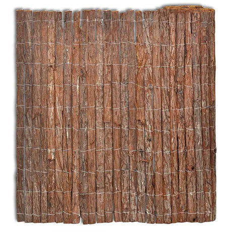 Vidaxl skærm 400x100 cm bark