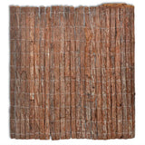 Vidaxl skærm 400x100 cm bark