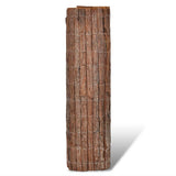 Vidaxl skærm 400x100 cm bark