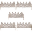 Vidaxl Willow Fence 5 PCS 170x37 cm