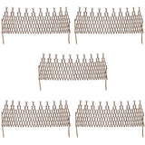 Vidaxl Willow Fence 5 PCS 170x37 cm