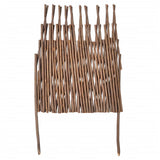 Vidaxl Willow Fence 5 PCS 170x37 cm