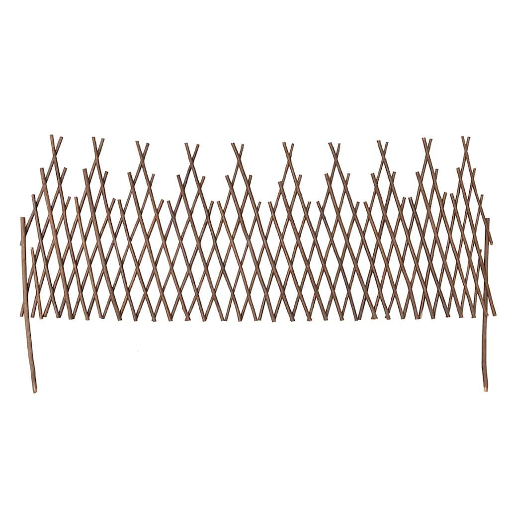 Vidaxl Willow Fence 5 PCS 170x37 cm