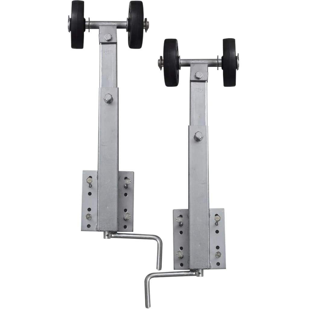 Vidaxl 2-delt rullebue Support Set til bådtrailer 59-84 cm