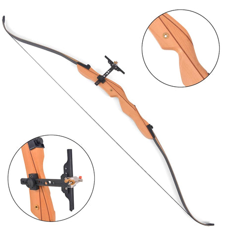 Vidaxl RecurveBoog for voksne 68 30 lb