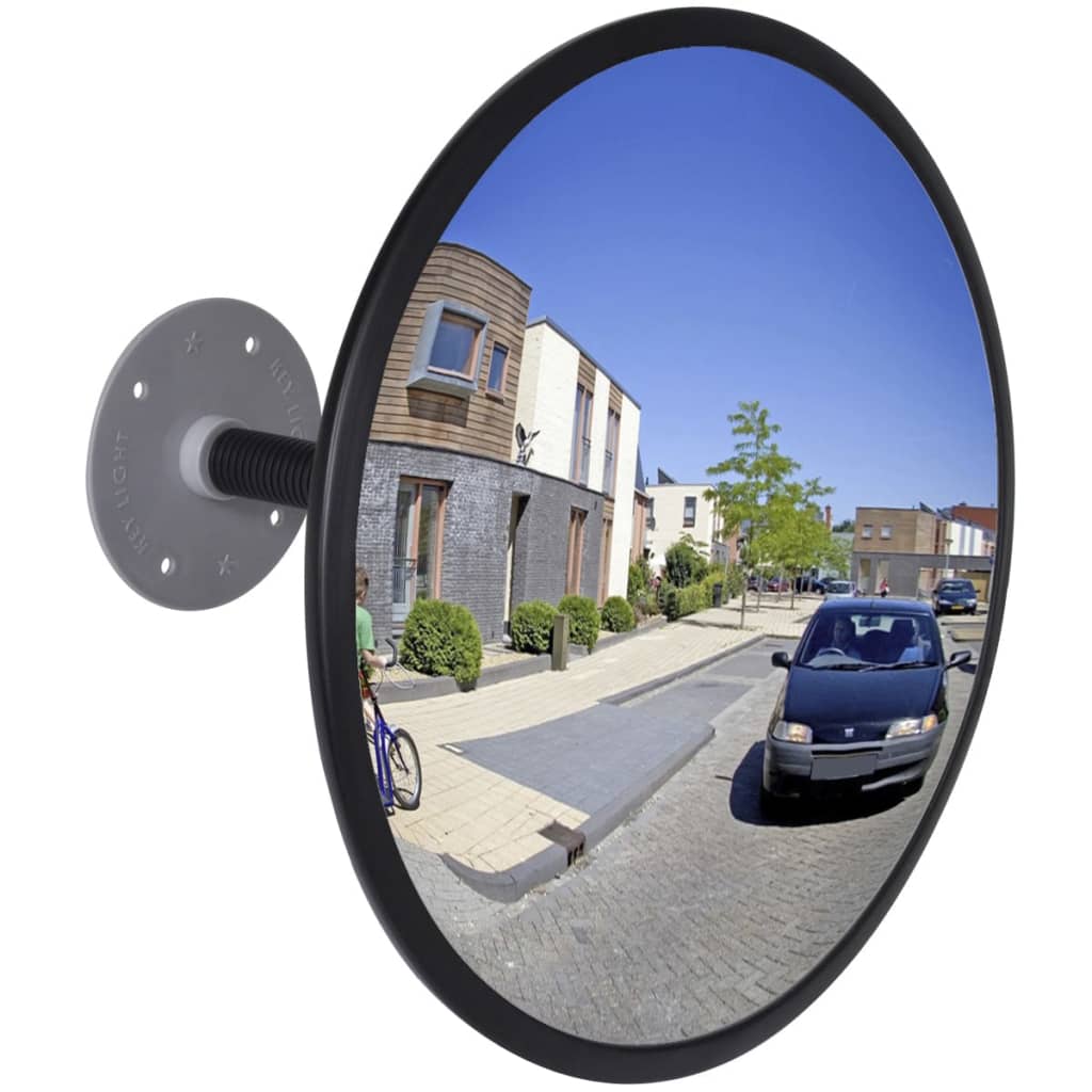 Vidaxl Traffic Mirror for inden for 30 cm akryl sort