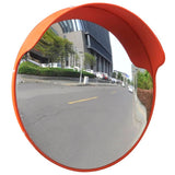 Vidaxl Traffic Mirror til udenfor 45 cm pc plast orange