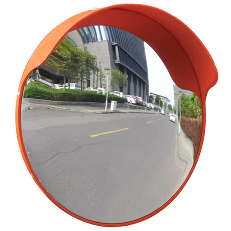 Vidaxl Traffic Mirror til udenfor 45 cm pc plast orange