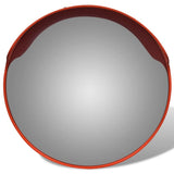 Vidaxl Traffic Mirror til udenfor 45 cm pc plast orange