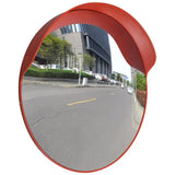 Vidaxl Traffic Mirror til udvendig 60 cm pc plast Oranje