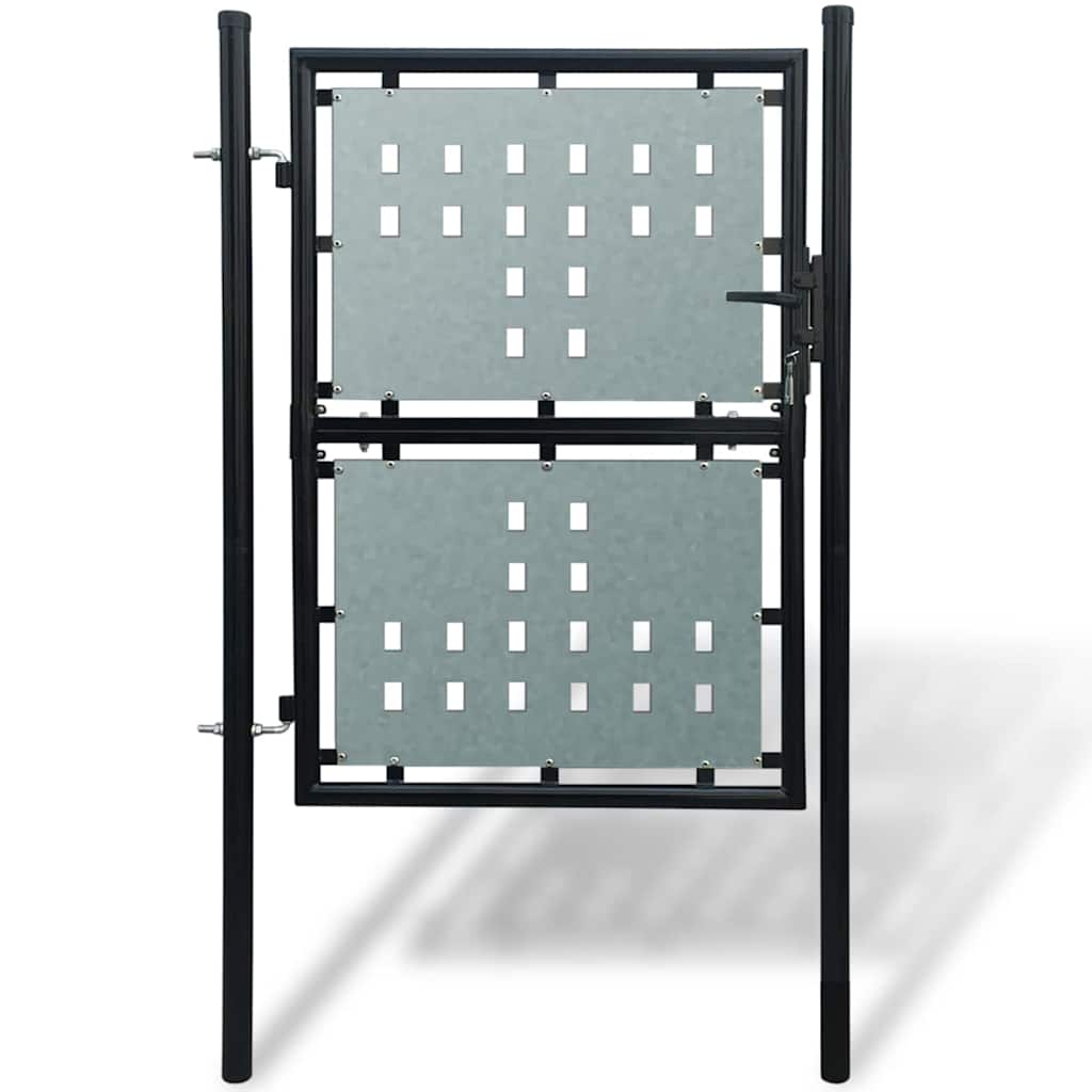 Vidaxx sort enkeltdør 100x175 cm