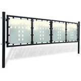 Vidaxl Port kun 300x125 cm sort