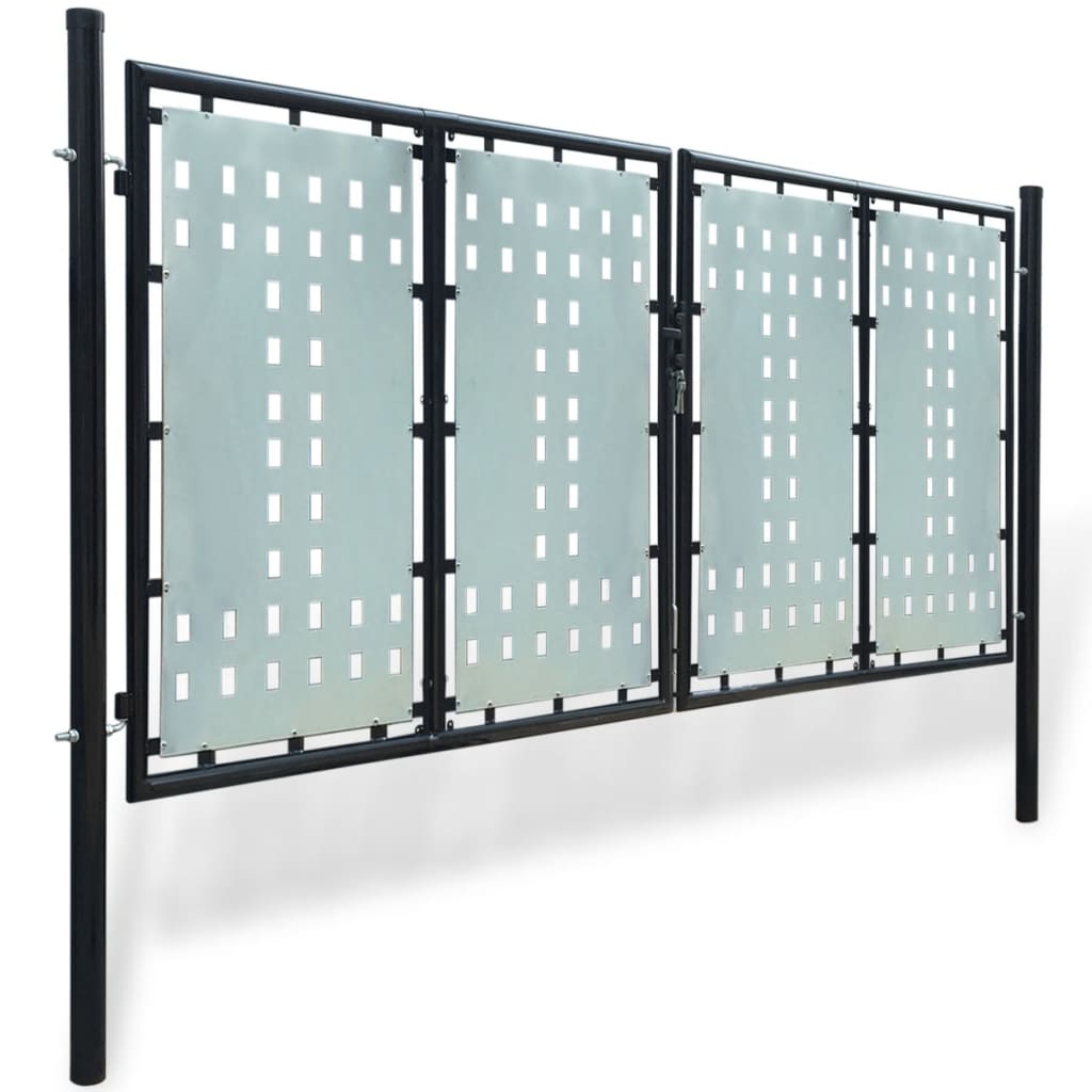 Vidaxl Port kun 300x175 cm sort