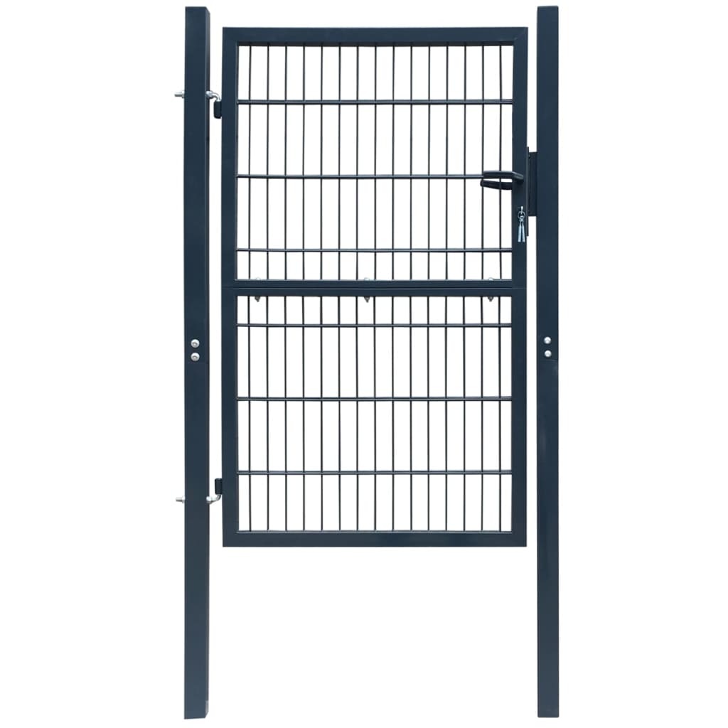 Vidaxl Port Double Rod (ankel) 106x210 cm Anthracite Gray