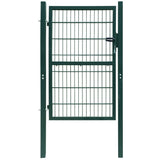 Vidaxl Poort Double Rod Bold (ankel) 106x190 cm grøn