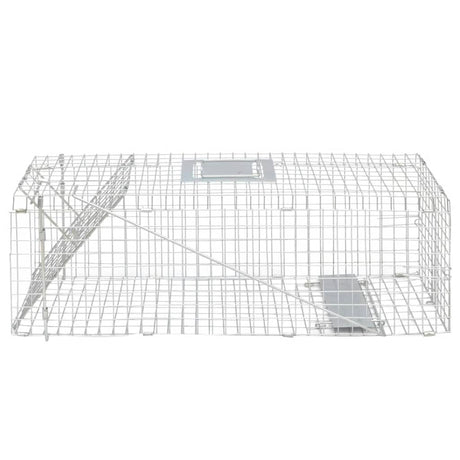 Vidaxl levende fælde galvaniseret 80 cm