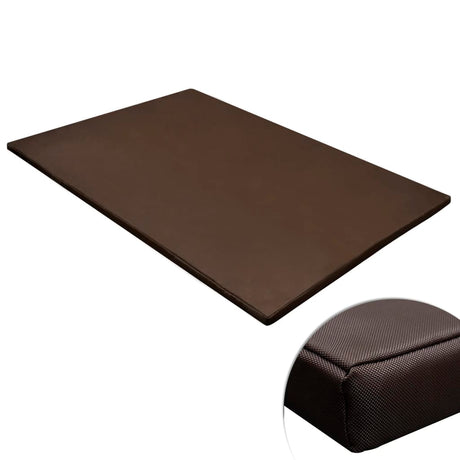 Vidaxl Dog Mat Flat rektangulær størrelse XL Brown
