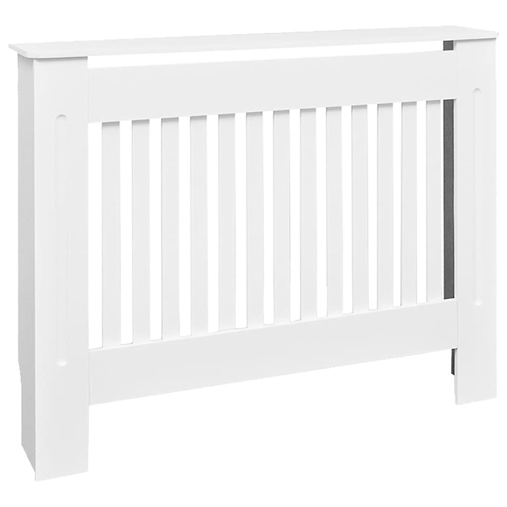 Vidaxl Radiatorom Construction 112 cm MDF White