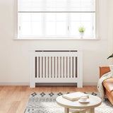 Vidaxl Radiatorom Construction 112 cm MDF White