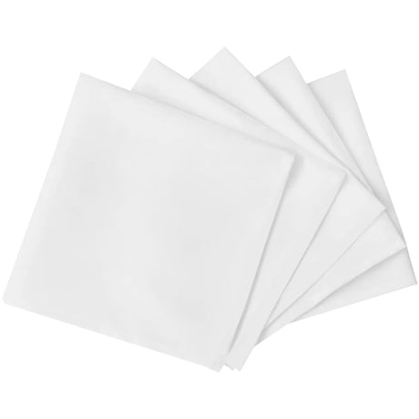Vidaxl servietter Hvid 25 stykker 50 x 50 cm