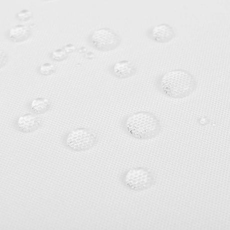 Vidaxl tablet tæpper Hvide 5 stykker 100 x 100 cm