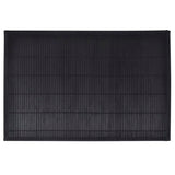 Vidaxl 6 placemats bambus 30 x 45 cm sort