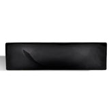 Vidaxl Washbasin med kranhul sort keramik