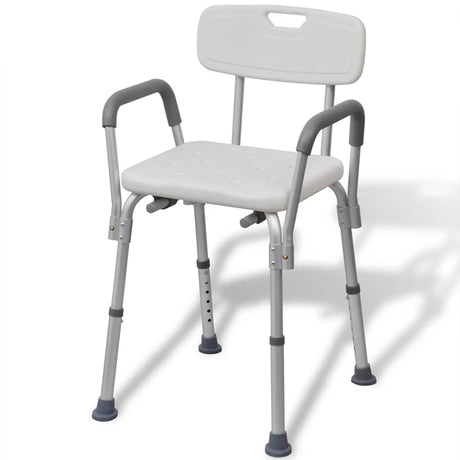 Vidaxl brusestol aluminium hvid