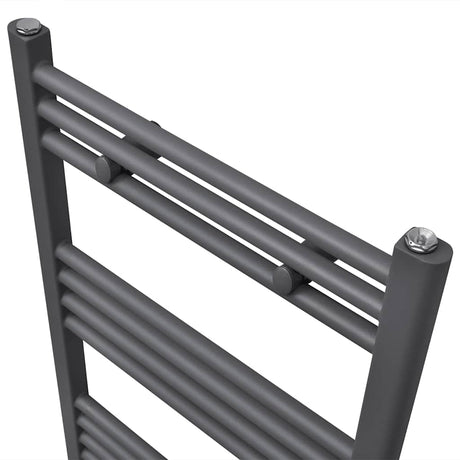 Vidaxl Radiator håndklædeholder lige 480x480 mm grå