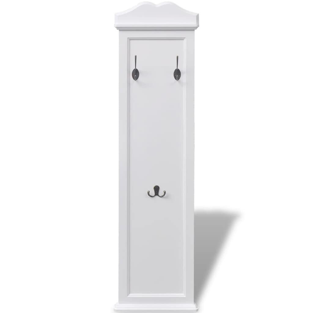 Vidaxl Coat Racks White 2 stk