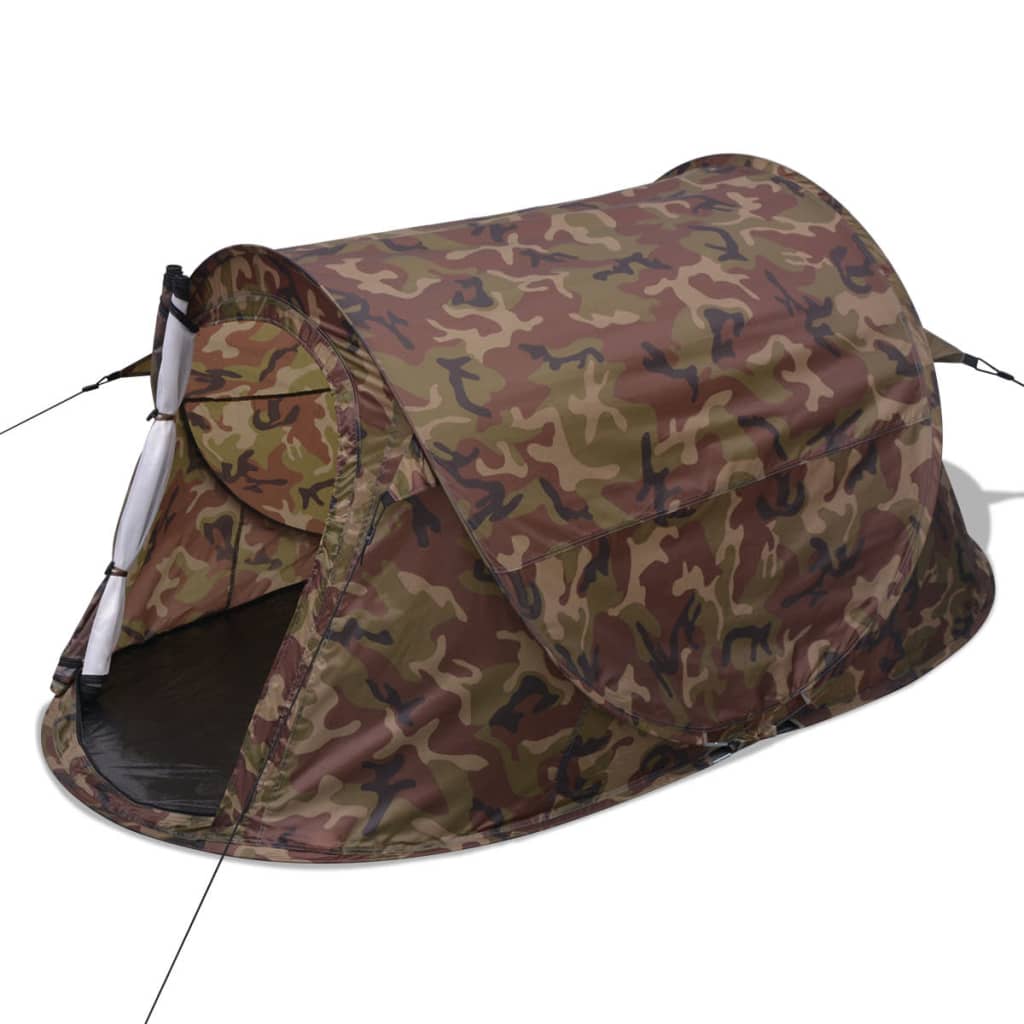 Vidaxl telt pop-up 2-personers camouflage