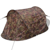 Vidaxl telt pop-up 2-personers camouflage