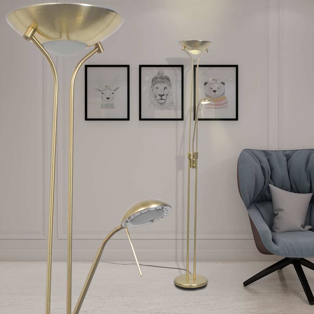 Vidaxl gulvlampe LED dæmpbar 23 W