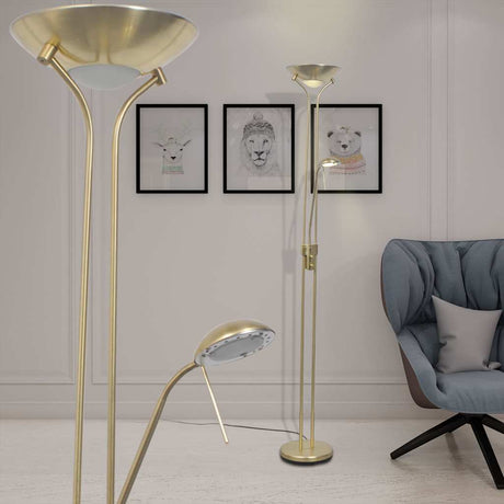 Vidaxl gulvlampe LED dæmpbar 23 W
