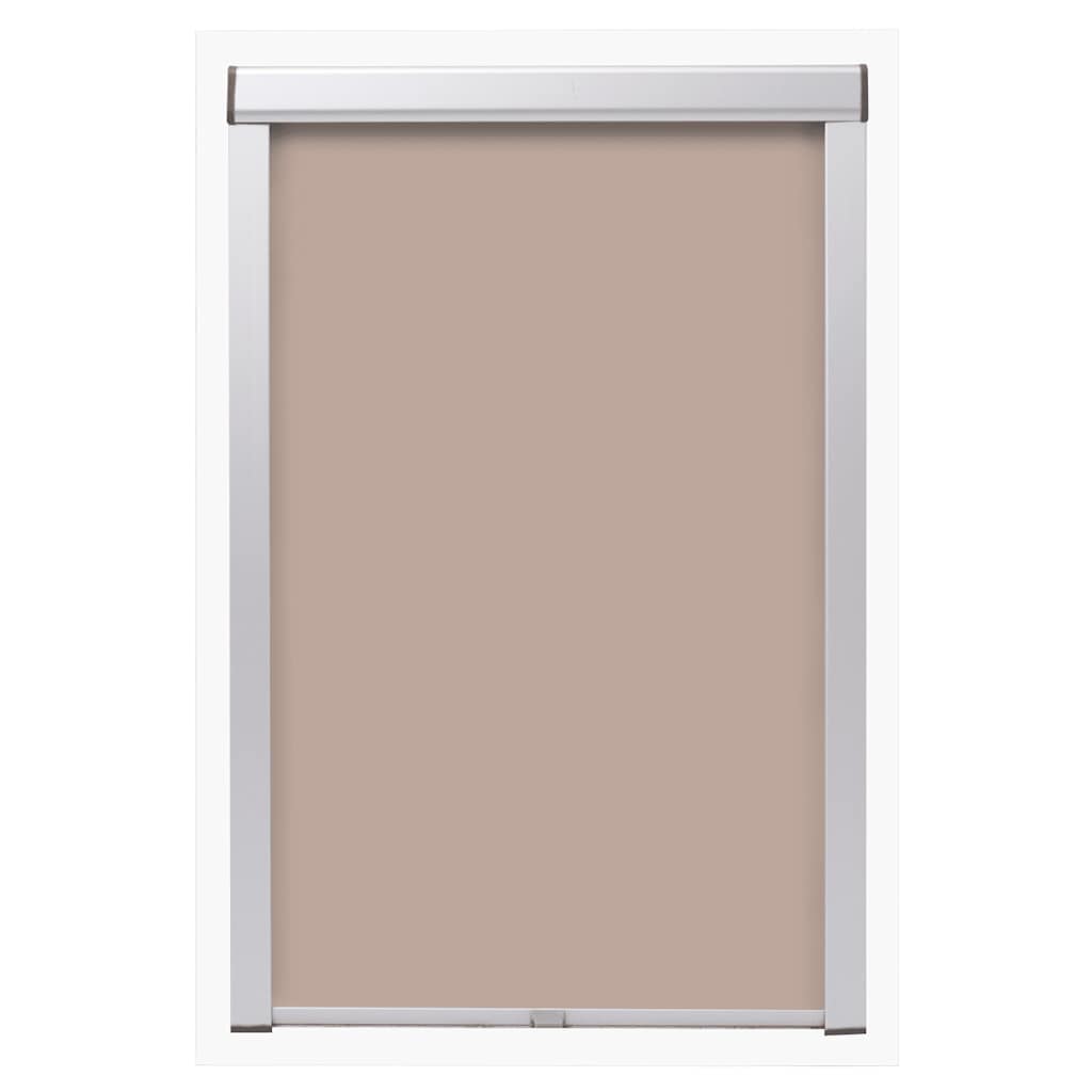 Vidaxl mørklægningsrullegardin beige m08 308
