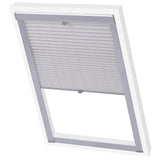 Vidaxl Roller Blind plisseret hvid C04