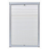 Vidaxl Roller Blind plisseret hvid F06