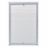 Vidaxl Roller Blind plissed White P08 408