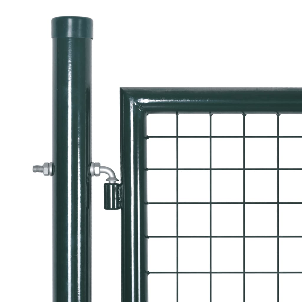Vidaxl Port Double Door Powder -Coated Steel