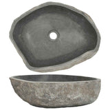 Vidaxx håndvask oval (45-53)x(34-41) cm flodsten