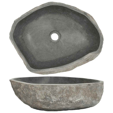 Vidaxx håndvask oval (45-53)x(34-41) cm flodsten