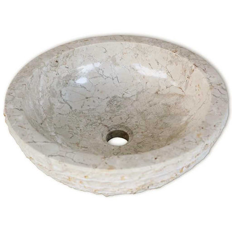 Vidaxl Washbasin 40 cm marmorcreme
