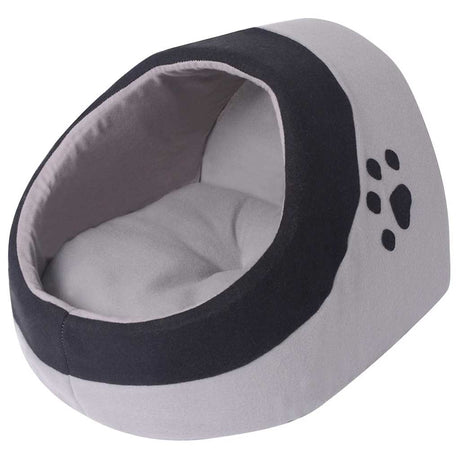 Vidaxl Cat Basket M Grå og sort